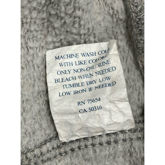 Abercrombie & Fitch Distressed Pullover Hoodie Heather Grey Small - Picture 12 of 14